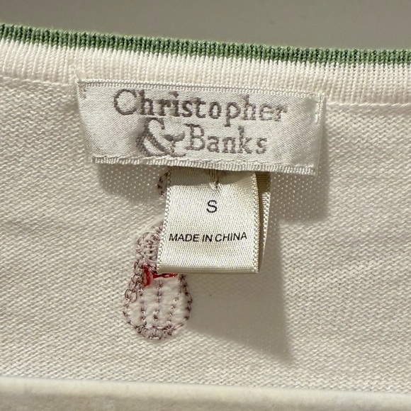 Christopher Banks size small cat sweater - Picture 4 of 4